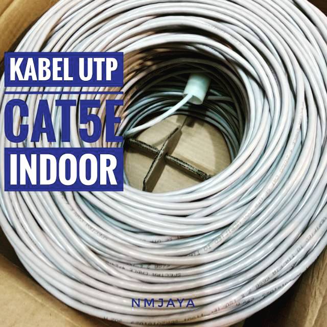 Kabel Lan UTP Cat5e CCA Harga Meteran kabel polos