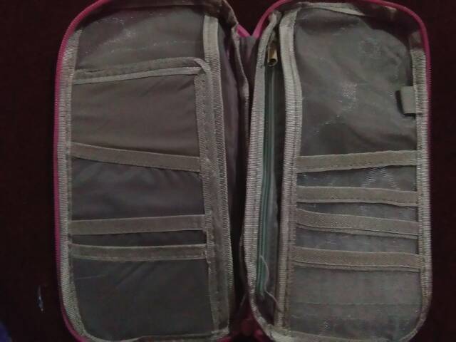 Dompet organizer kartu kredit paspor