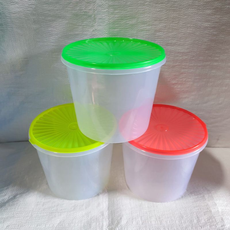 Sealware 5 Liter / Toples Plastik / Toples Kerupuk / Kedap Udara / Bulat