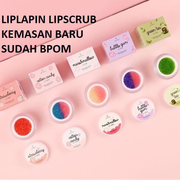 Liplapin Lip Scrub ORIGINAL 15GR BPOM