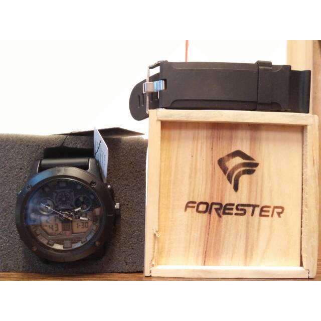 JAM TANGAN FORESTER JTF1017 DIGITAL ANALOG WATCH ORIGINAL BDG