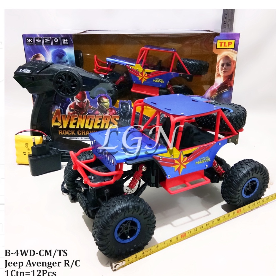 Mobil Remote Kontrol RC rock crawler body alloy  4wd 2.4GHZ B-4WD-CM