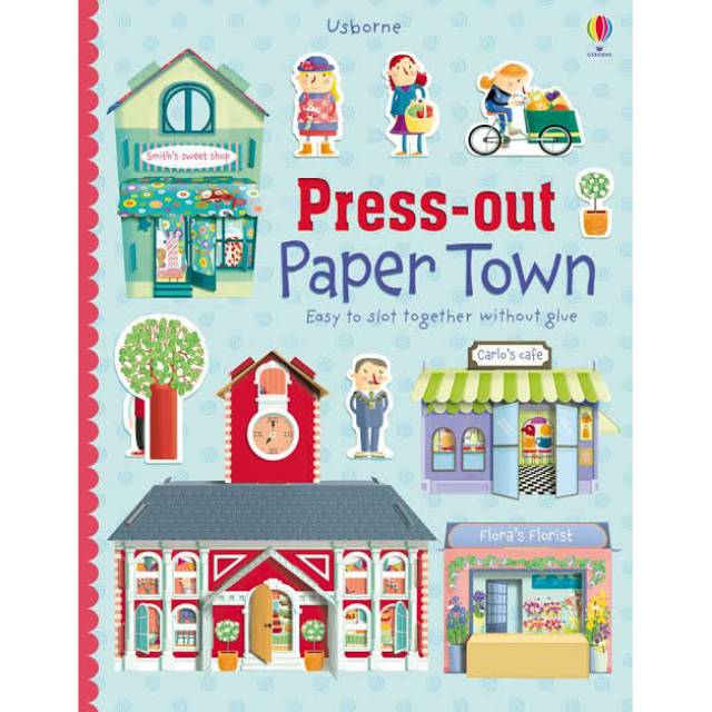 Usborne Press Out Paper Town Book