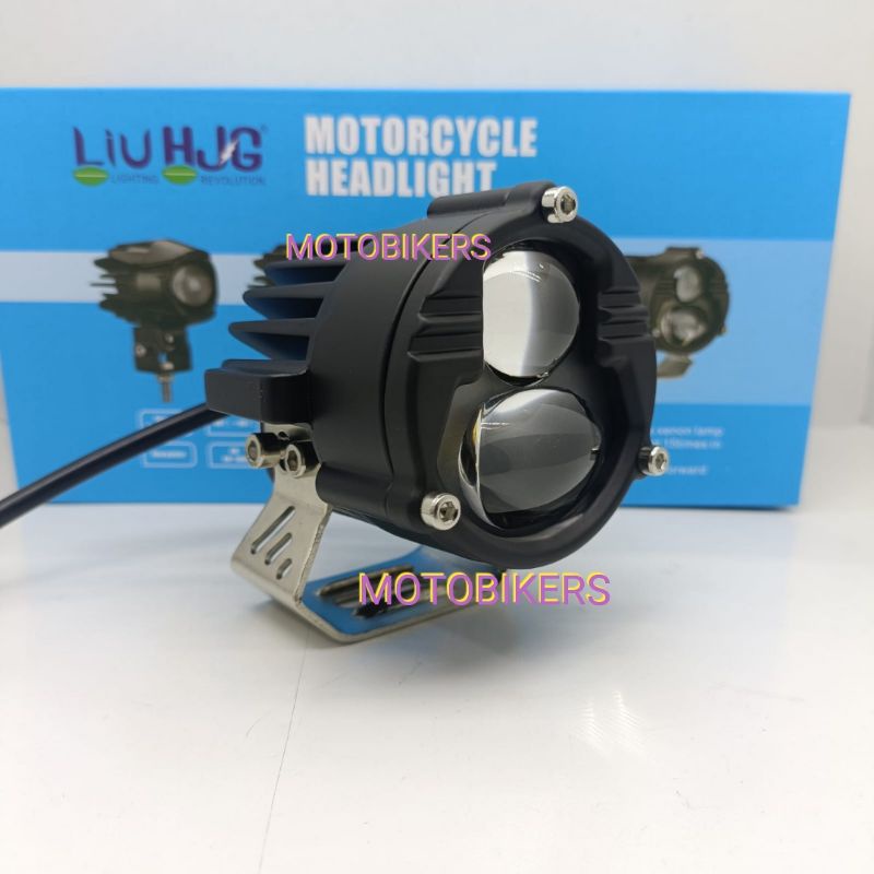 Lampu Tembak LED MT28 V2 Upgrade Fitur Lubang Udara  Lampu Sorot LED  Laser Gun  Versi Air MEREK HJG