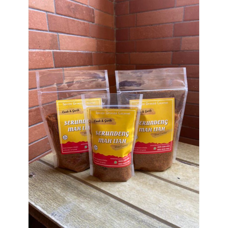 

Serundeng Mah Ijah 250gr