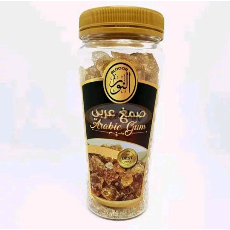 CUCI GUDANG - ARABIC GUM BIJI 200gr ORIGINAL ASLI SUDAN - Acacia Gum - Gom Arab - Al-Manna TERMURAH