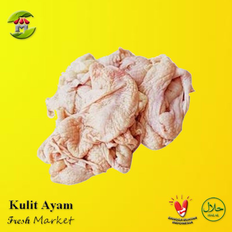 

[JAKBAR] Kulit Ayam Bersih Pack 970gr - 1kg