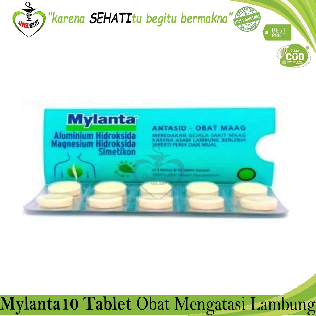 Murah Mylanta Tablet Obat Lambung Murah