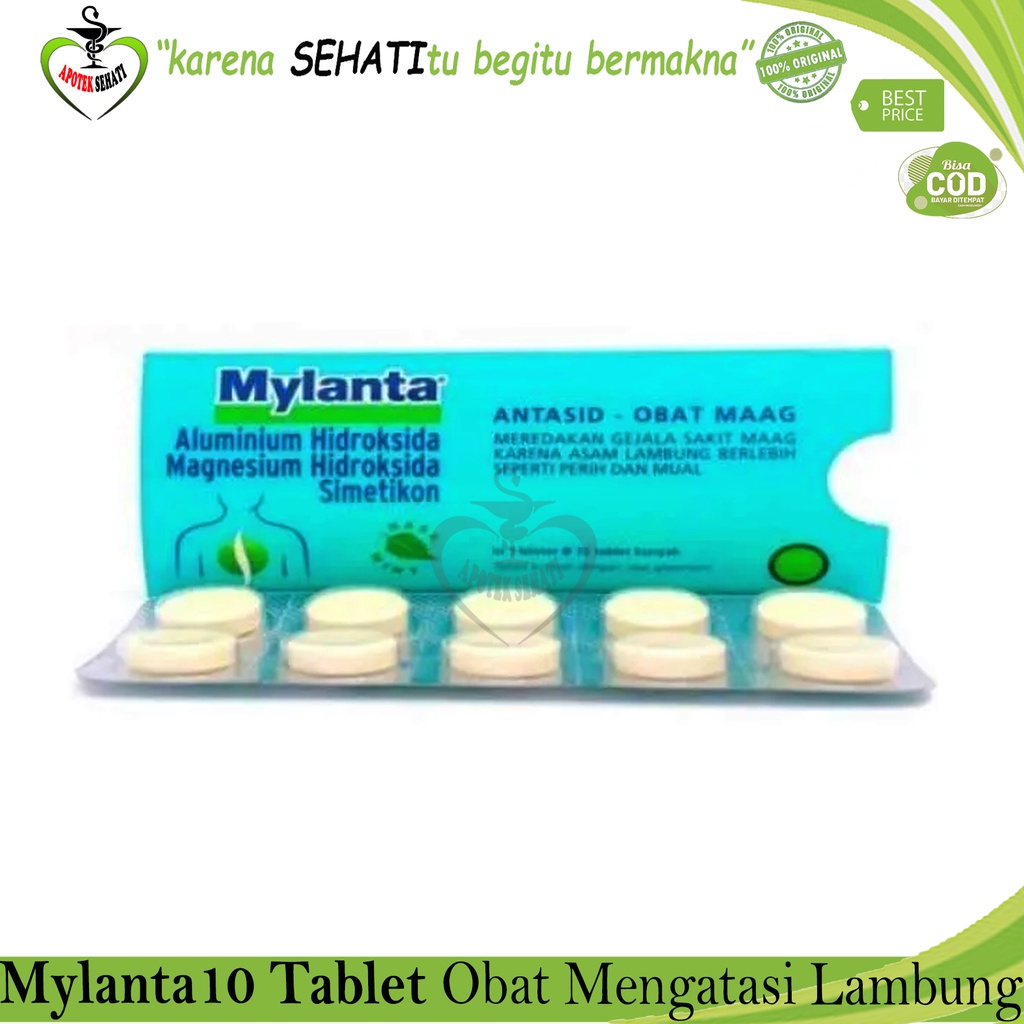 Murah Mylanta Tablet Obat Lambung Murah