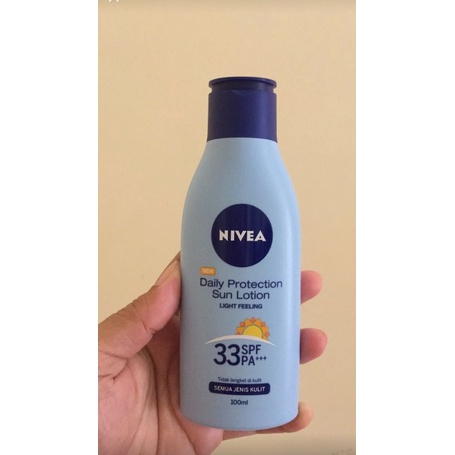 Nivea Daily Protection 100ml Sun Lotion SPF 33 [100 ml]