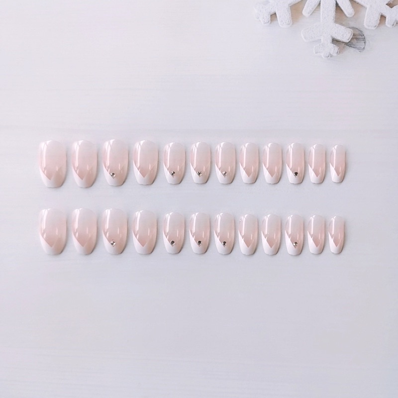 Kuku Palsu 【B55 ，lem sticker】Nikah Wedding False Nailart Pengantin Tangan