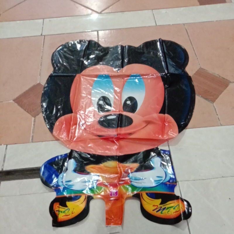 Balon karakter mickey mouse ukuran -+ 63 x 45cm