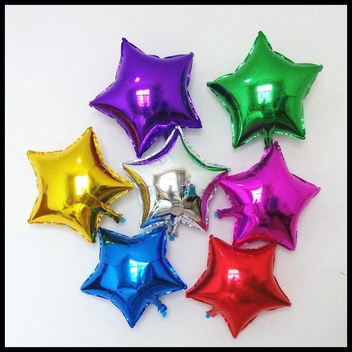 BALON FOIL BINTANG 40 CM BESAR