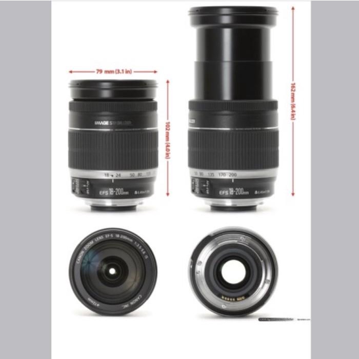LENSA CANON 18-200mm