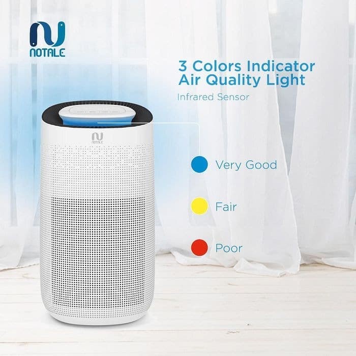 Notale Air Purifier with HEPA UV Sterilizer Pembersih Penyaring Udara