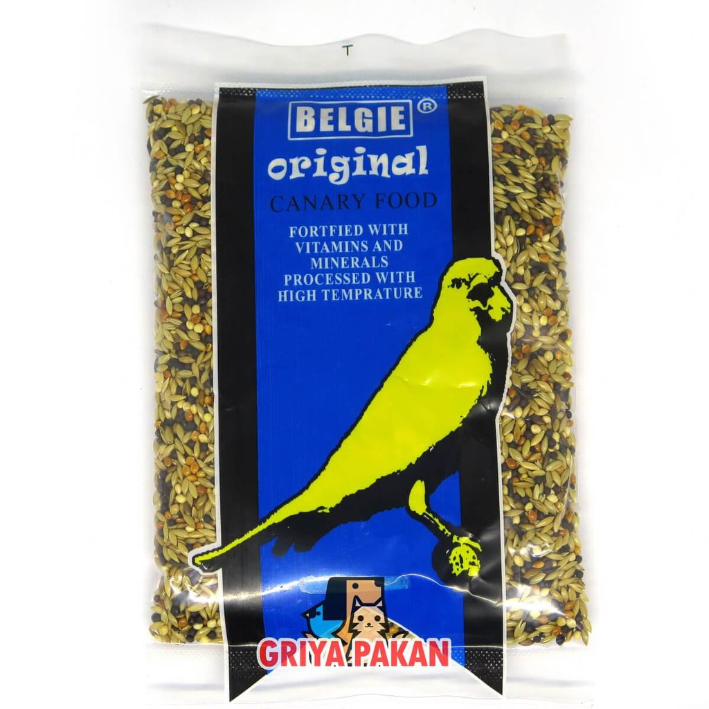 Belgi Original / pakan burung kenari belgie biru canary food