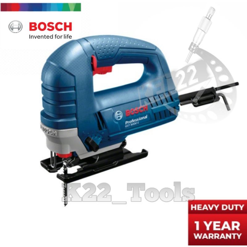 MESIN GERGAJI POTONG KAYU BOSCH GST 8000 E / MESIN GERGAJI JIGSAW BOSCH GST 8000 E