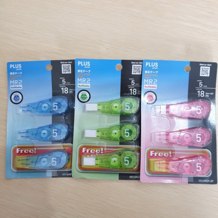 

Hemat Plus Japan Correction Tape Mr2 Refillable Hemat