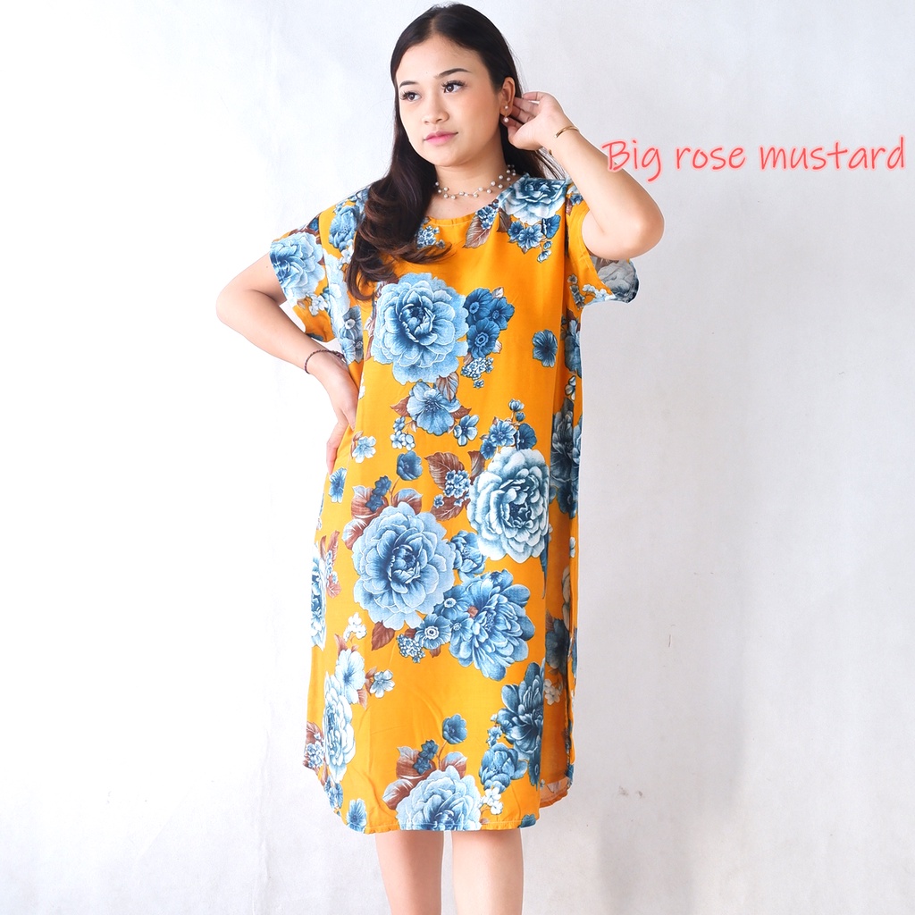 Daster Bali Dress Bali-DST BIGROSE MUSTARD