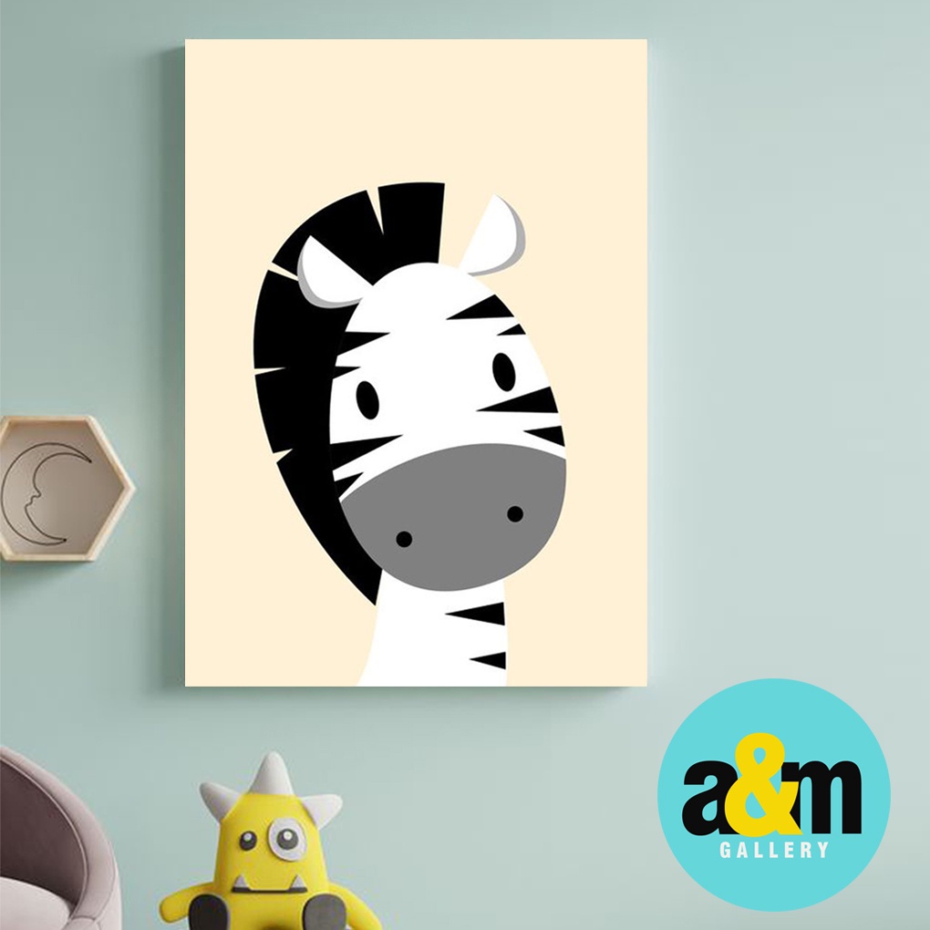 Hiasan Dinding Kamar Bayi (A4) Pajangan Anak Dekorasi Kamar Bayi Wall Decor Tema Pajangan Bayi - A&amp;M