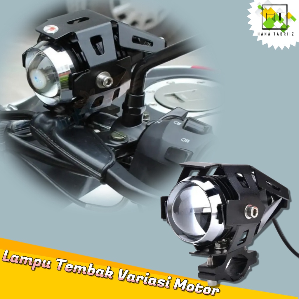 Lampu Tembak Sorot Variasi Aksesoris Led Motor Transformer LED Cree-U5 1098 Lumens - U-Serie