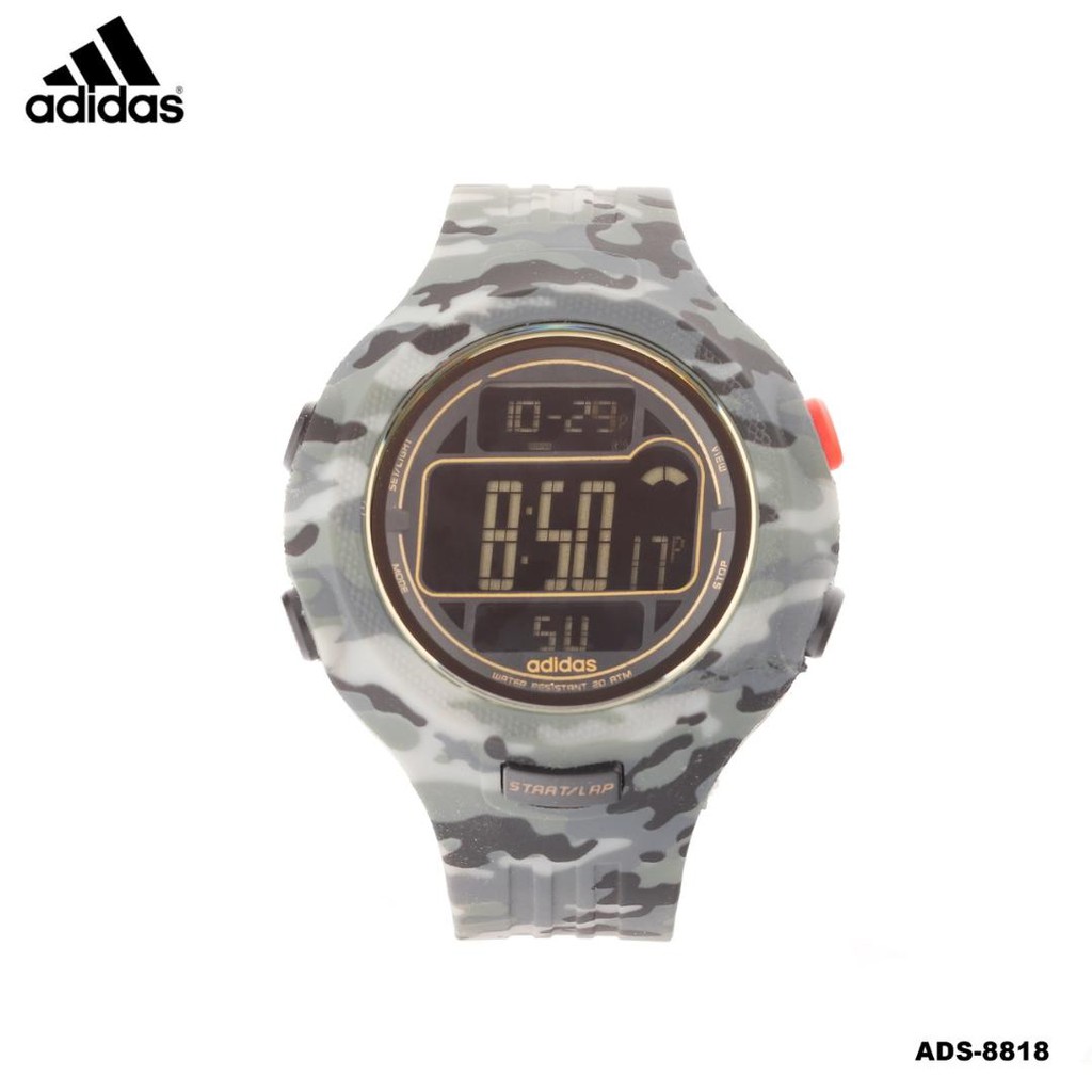 JAM TANGAN ADIDAS RUBBER DIGITAL FASHION PRIA