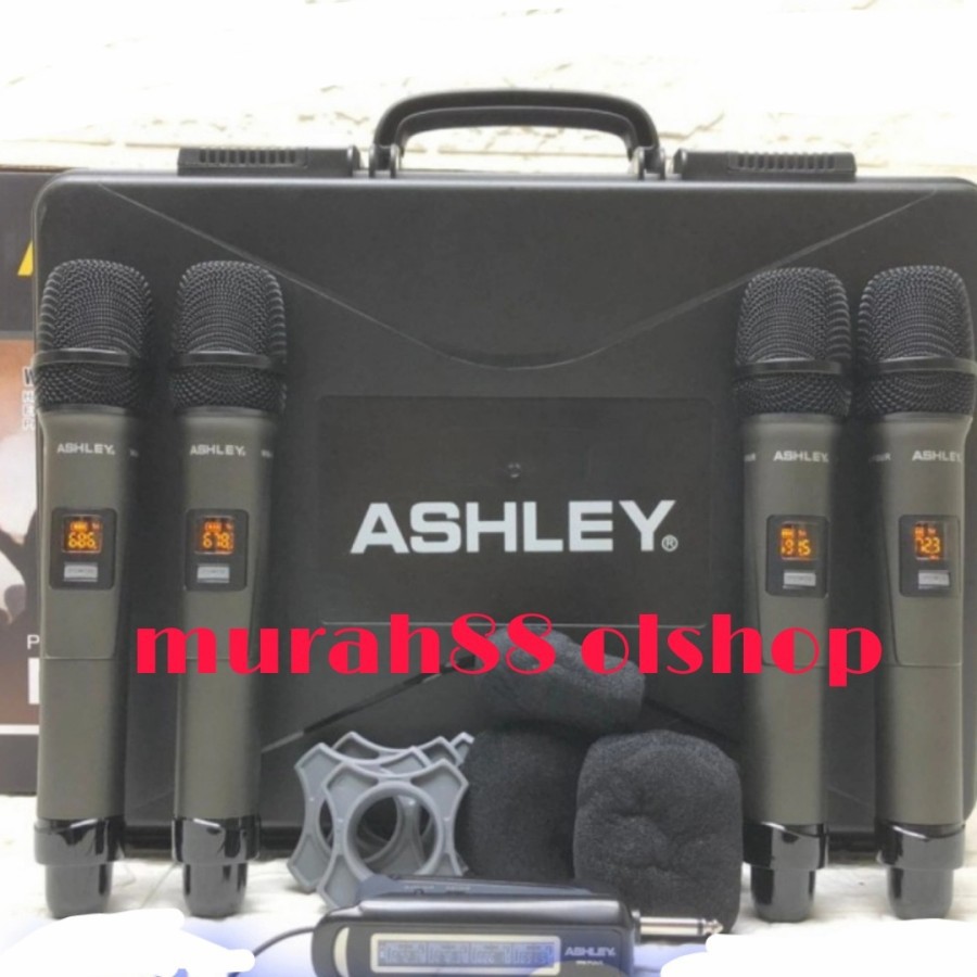 microphone/mic wireless WM FOUR ASHLEY 4MIC HANDLED ORIGINAL