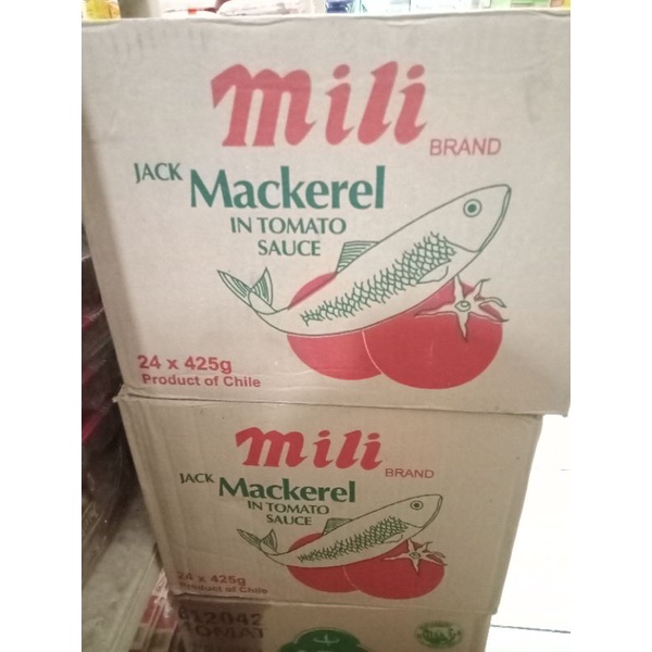 

Sarden Mili 1 karton 24 Pcs x 425gr