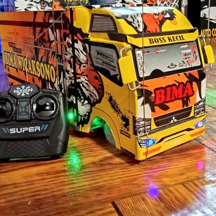 LANGSUNG KIRIM.. Truk Oleng Remote Control Truk oleng Handsome Keren Ceper Gasruk