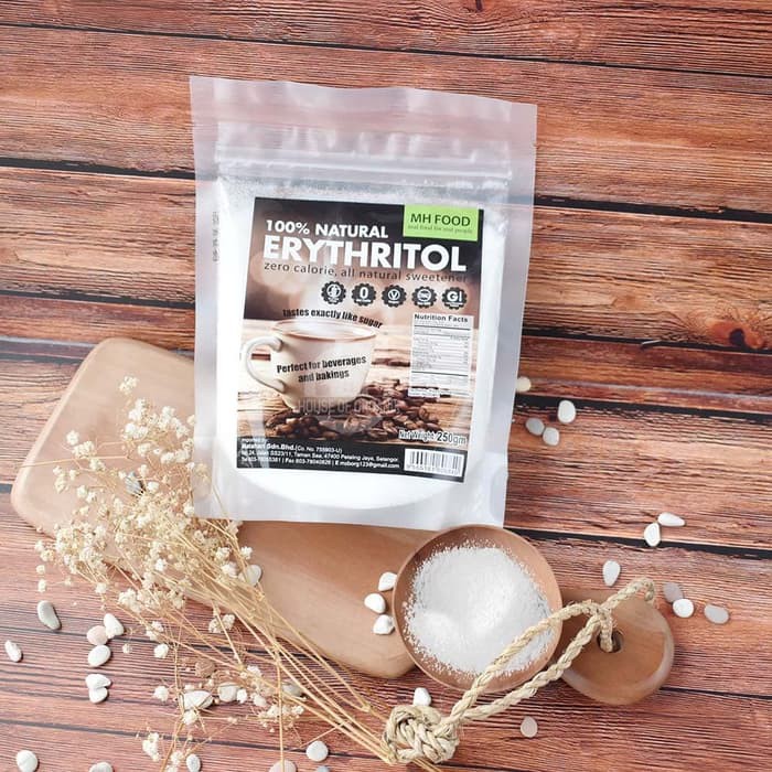 

Murah 100 % Natural Erythritol Zero Calorie 250 Gr