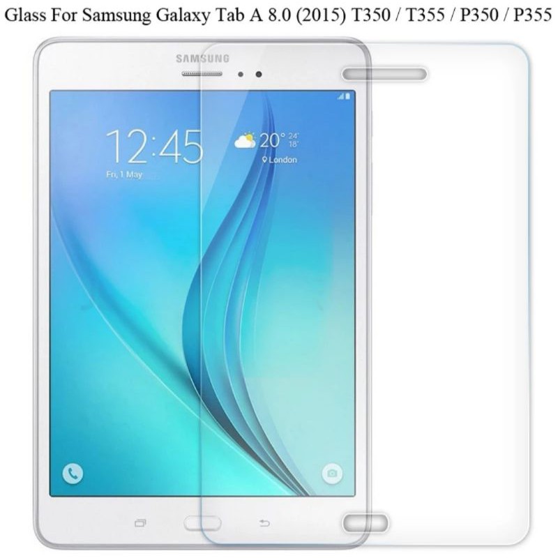 Antigores SAMSUNG Tab A 8 S Pen 2015 T350 T355 P350 P355 TEMPERED GLASS Bening Screen Guard protector TG Antiblue blue light