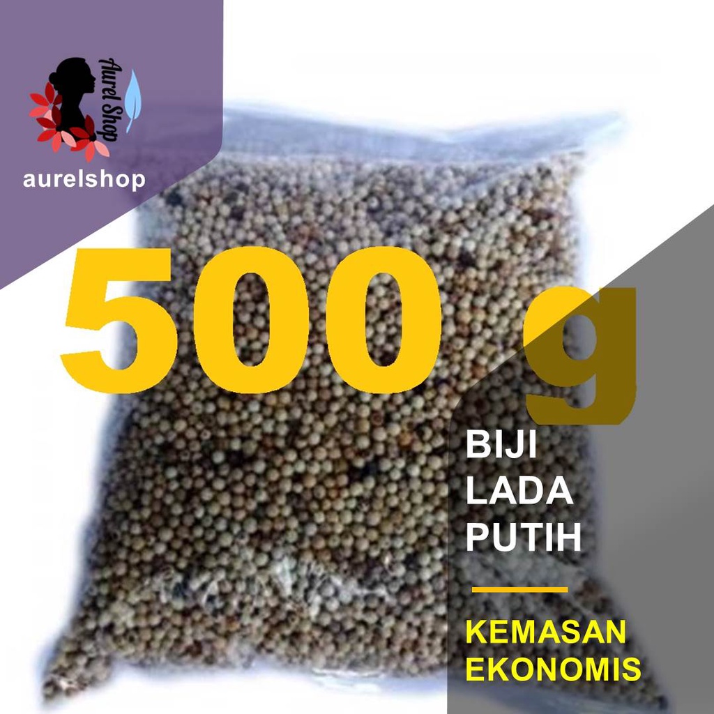 

500 gram Biji Lada Putih / Merica