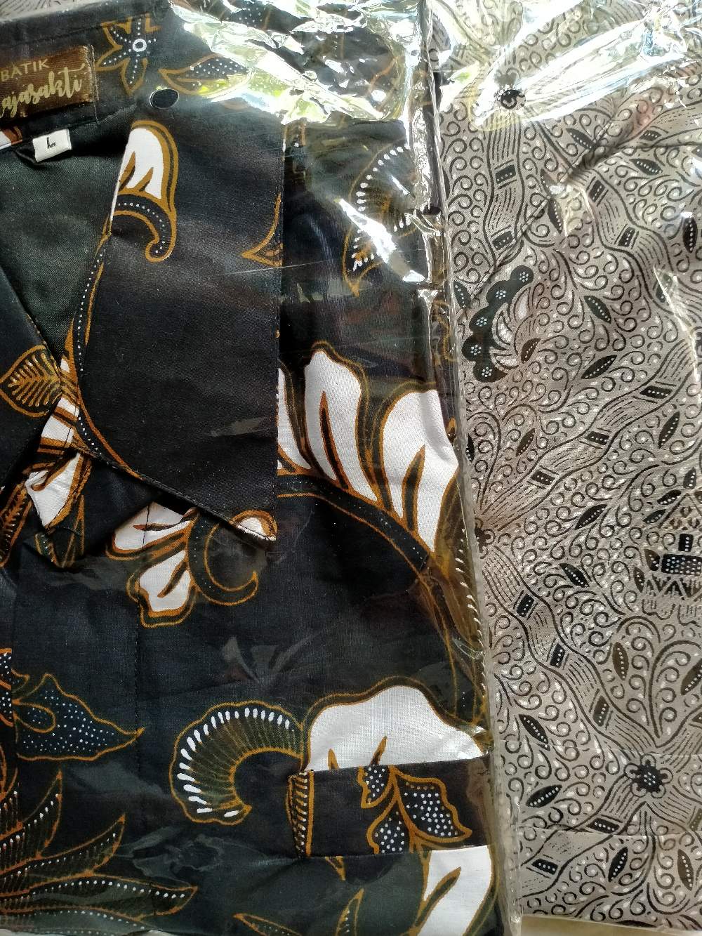 Manuk Tarung Pendek Kemeja Batik Pria Full Furing Katun Sragenan