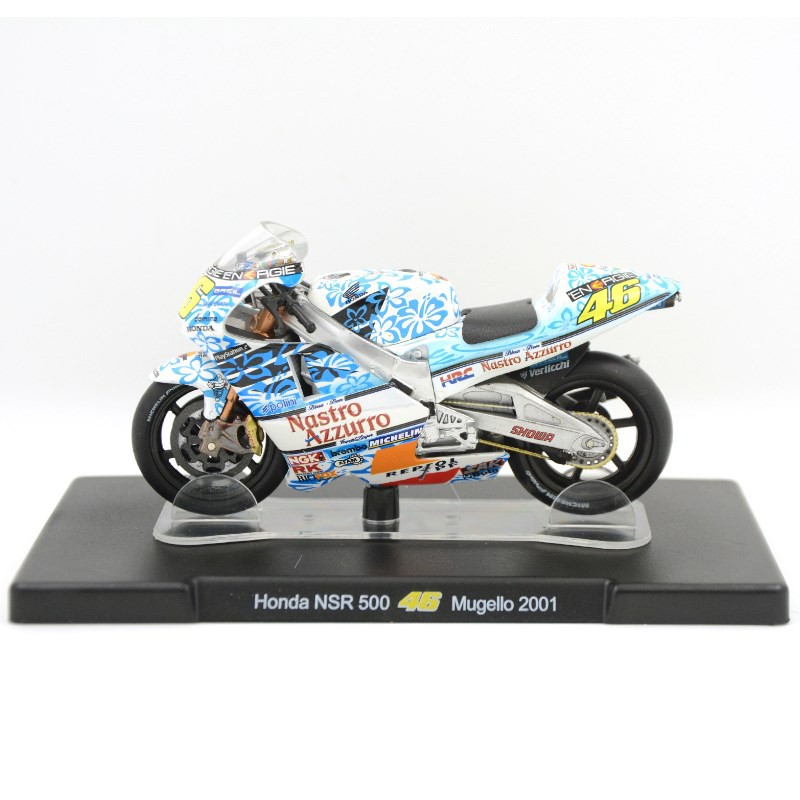 valentino rossi honda nsr 500 46 mugello 2001 1 18 motorcycle motobike models cars trucks vans lenka creations contemporary manufacture