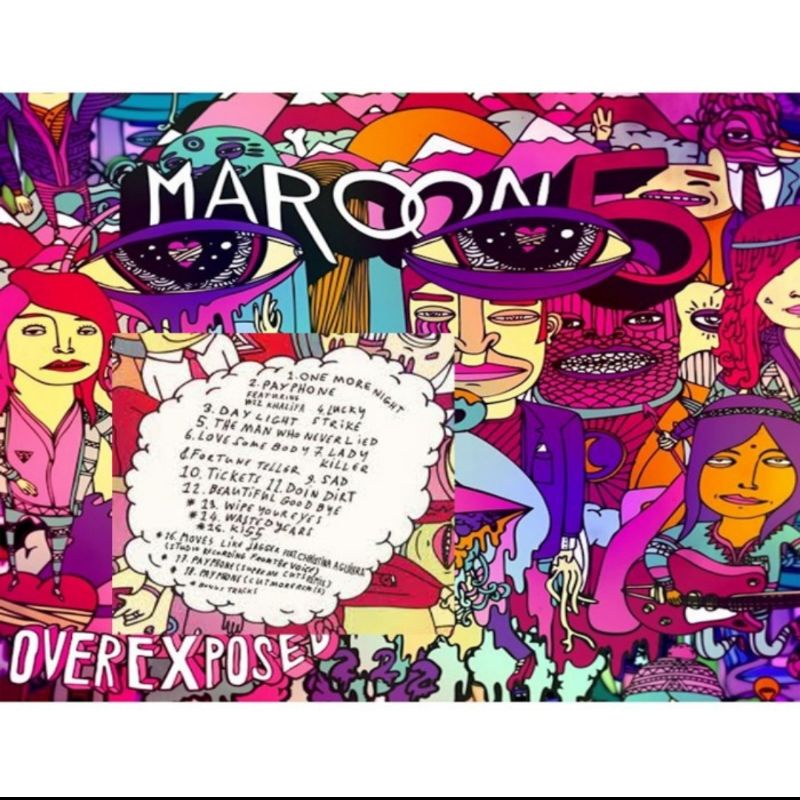 CD MUSIC MAROON 5 -OVEREXPOSE