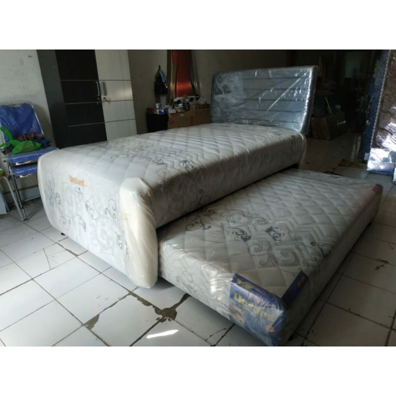 HARGA PABRIK - SPRINGBED 2in1 SORONG UNILAND ONIX 90 & 120 x 200 - FREE ONGKIR KOTA SEMARANG