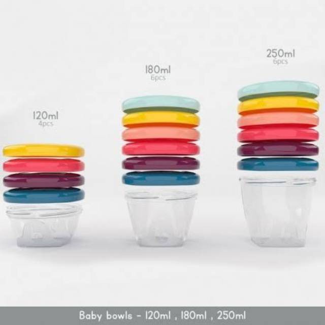 Babymoov Baby Bowls (Tersedia varian ukuran)