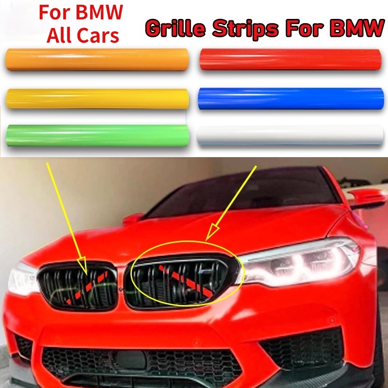 M Strip Trim Grill Depan Untuk Bmw E60 F30 F10 F20 F40 X3 F25 G01 X4 F26 G02 F34 G30 G20 X1 F48