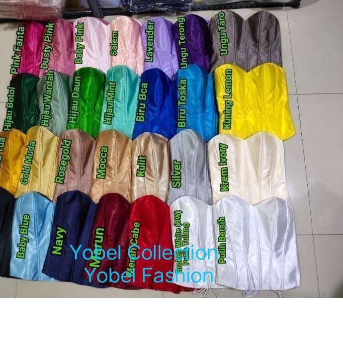 ❊ Bustier premium satin(inner kebaya)/KAMISOL ▼