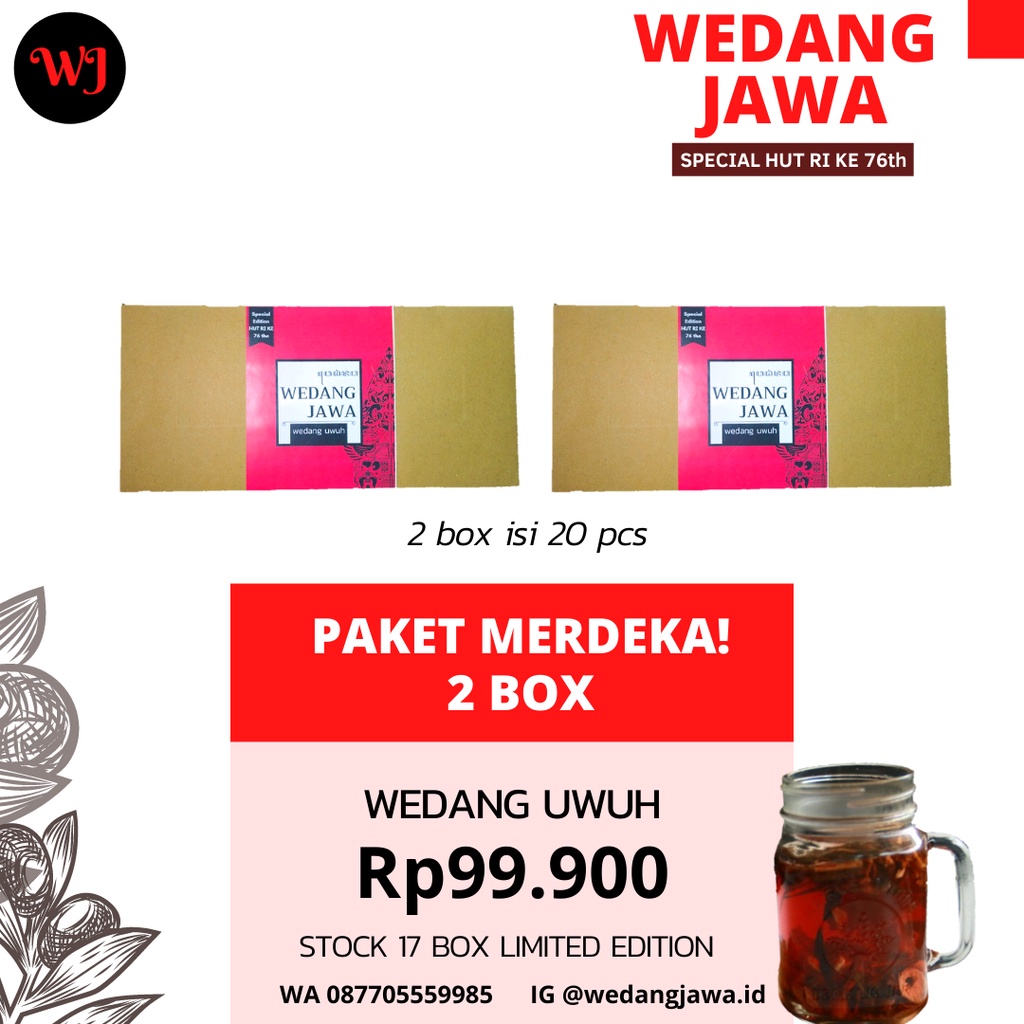 

Wedang Uwuh 2 Box