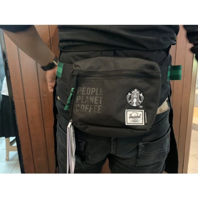 STARBUCKS X HERSCHEL SLING BAG ORIGINAL