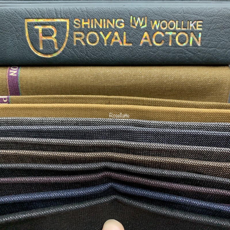 KAIN ROYAL ACTON BAHAN WOOL JAS PRIA