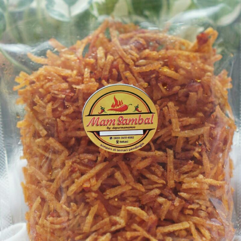 

KENTANG MUSTOFA KERING KENTANG PEDAS MANIS MAMSAMBAL