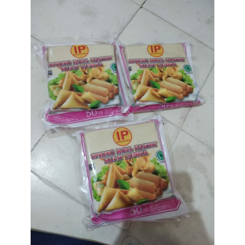 

kulit lumpia IP 11x11 / Finna kecil 12x12 isi 50