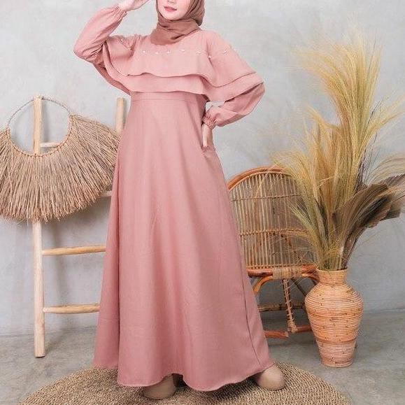 SS-593>> DRESS ATHIFAH/WEDDING DRESS / MAXI 