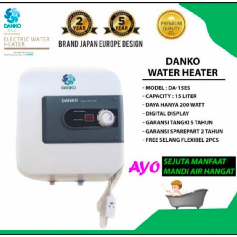 Water heater Danko 15 liter