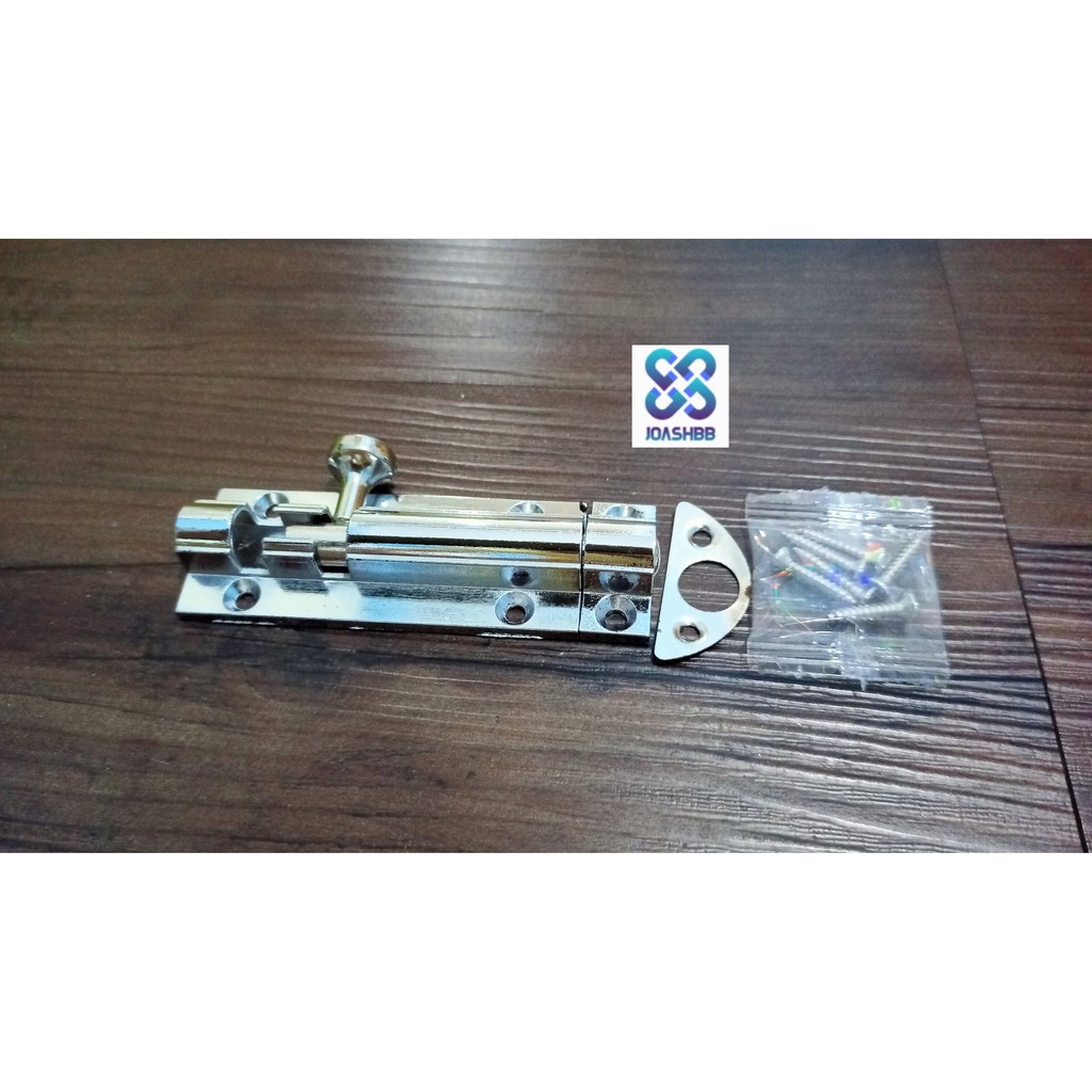 Grendel Tebal Babet Putih Kuning 2&quot;(5.08cm), 3&quot;(7.62cm), 4&quot;(10.16cm) Pintu / Jendela , Door Bolt