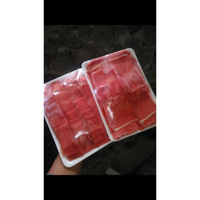 

Beef slice shortplate