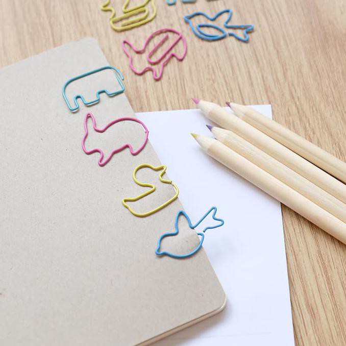 

BEST SELLER Lovely Animal Paper Clip / Pembatas Buku / Klip Kertas TERJAMIN