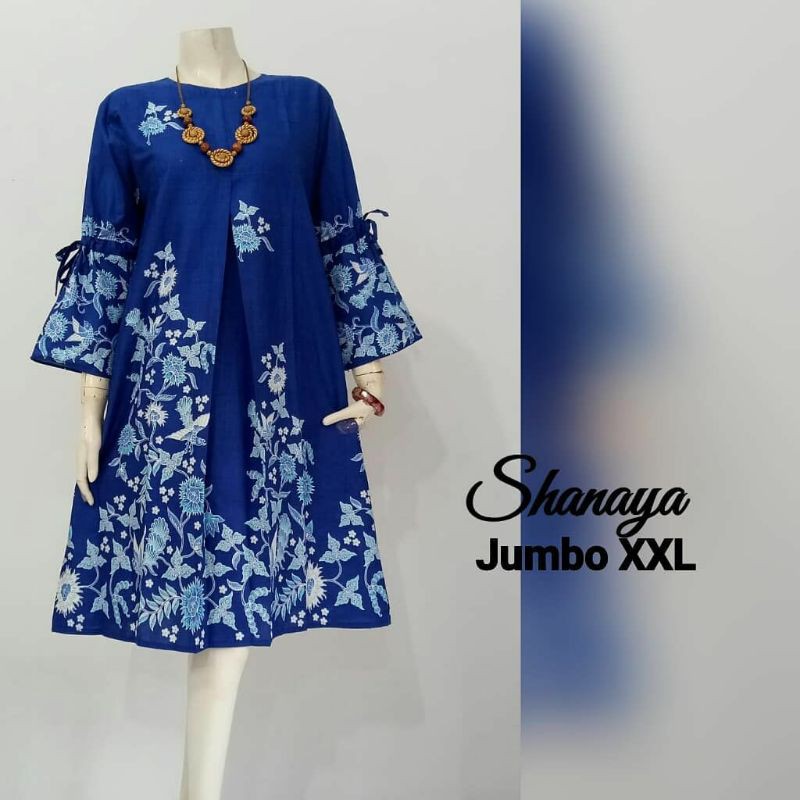 TUNIK BATIK SHANAYA / DRESS BATIK CANTIK TERLARIS